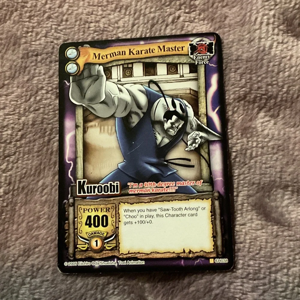 Merman Karate Master Trading Card - Picture 1 of 2